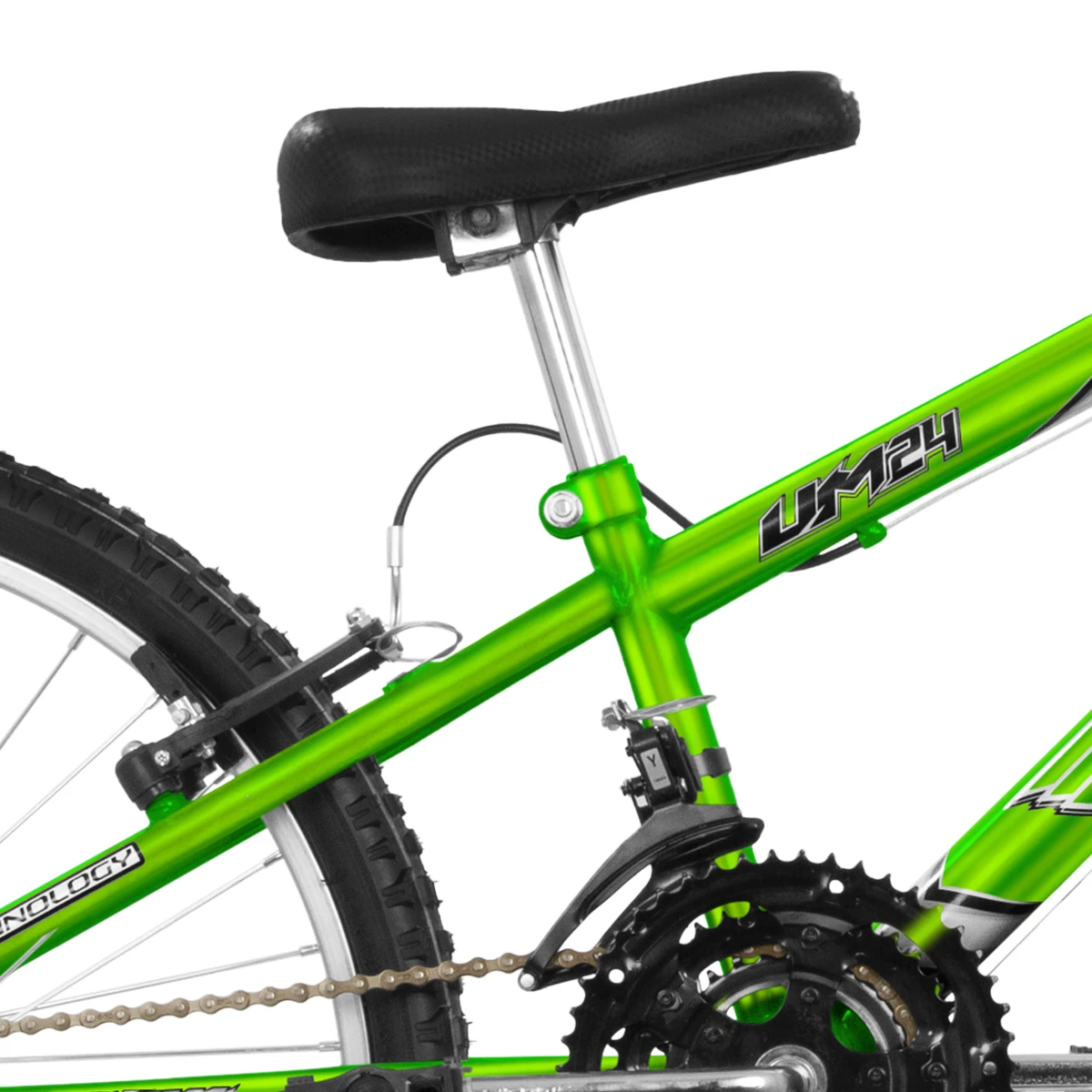 Compre Bicicleta Aro 24 Ultra Bikes Rebaixada Chrome Line 18 Marchas