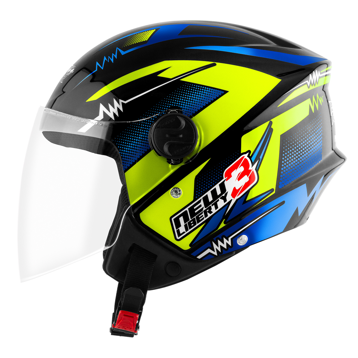 Capacete Aberto New Liberty 3 Frequency Lançamento 2026 Lindo Moderno