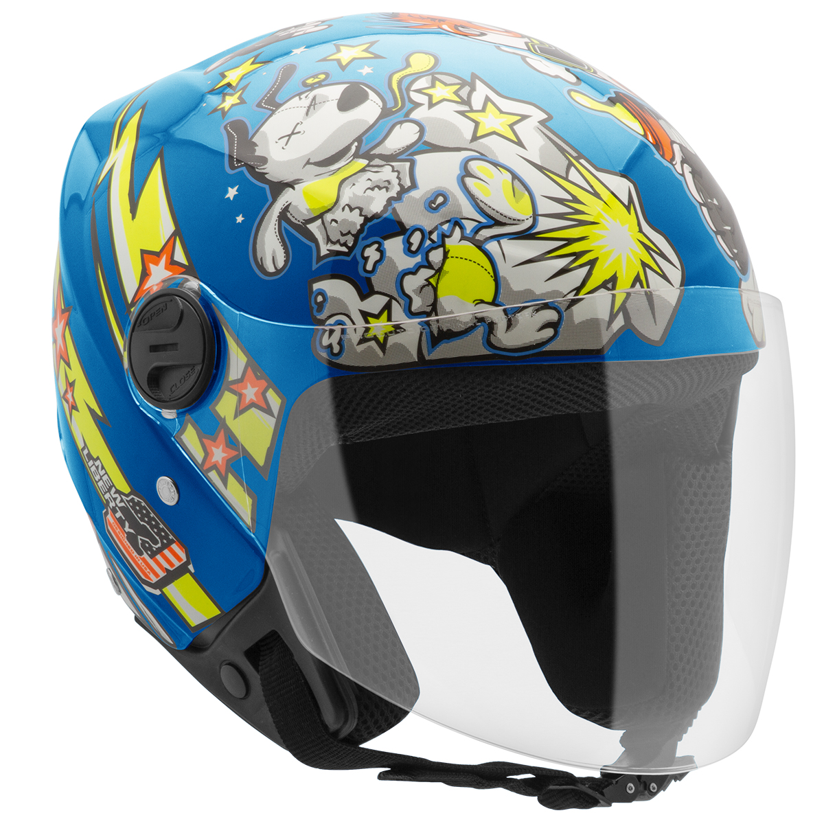 Compre Capacete Aberto Pro Tork New Liberty 3 Bad Baby - Sportbay