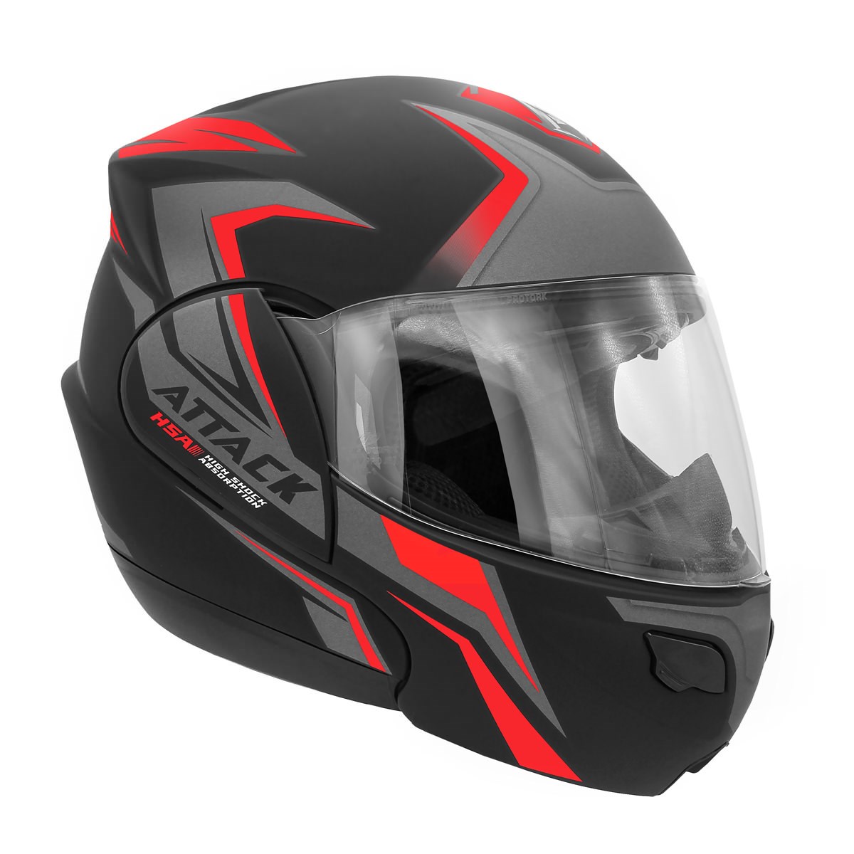 Capacete Escamoteável Pro Tork Attack Hsa Articulado Modular