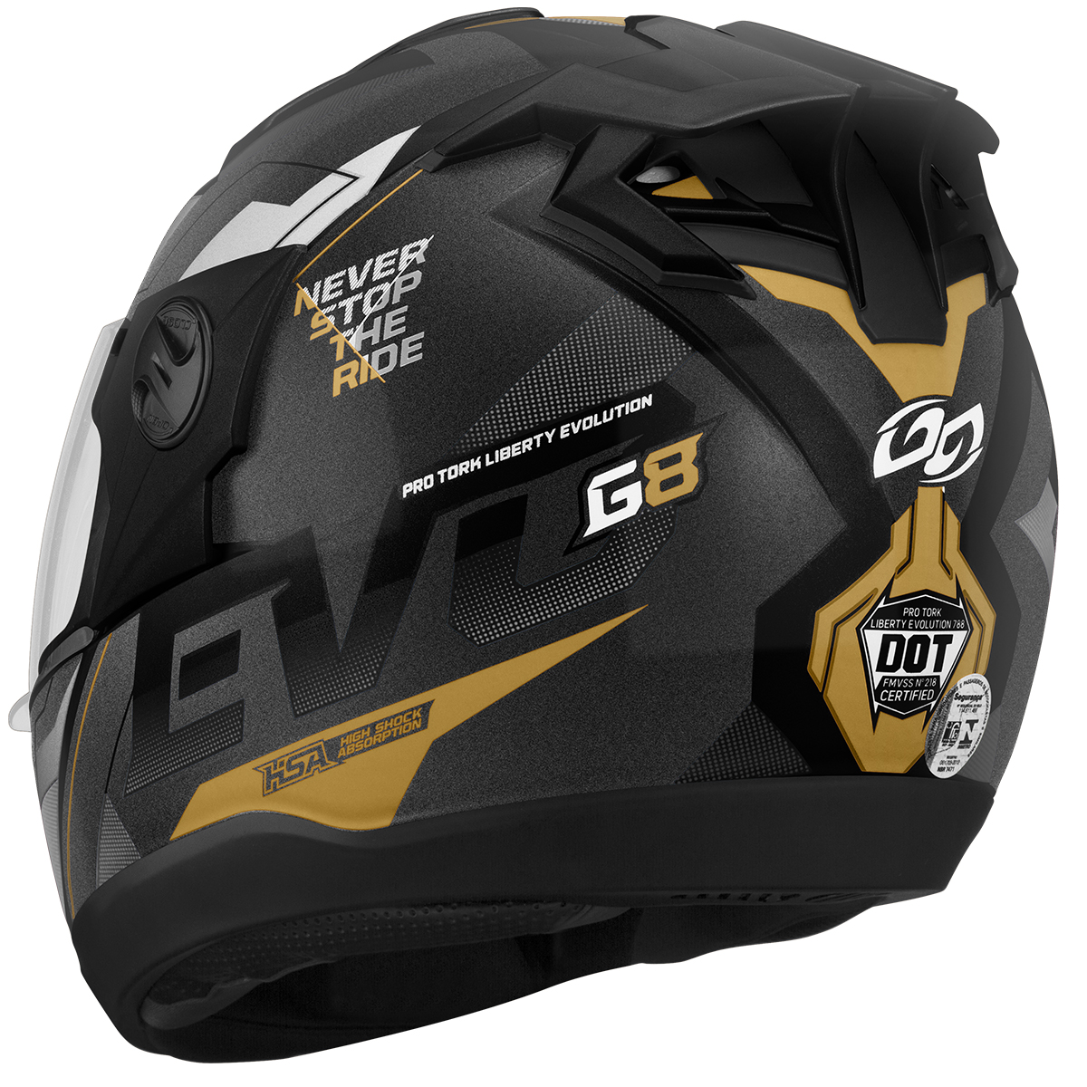 Capacete Fechado Pro Tork Evolution 788 G8 Evo