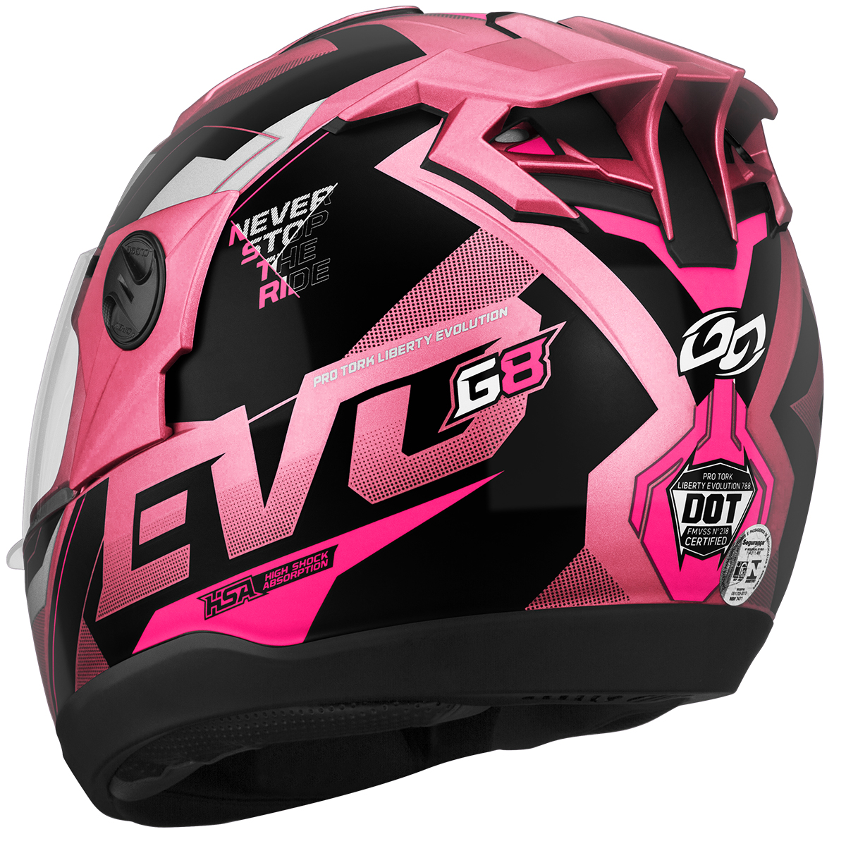 Capacete Fechado Pro Tork Evolution 788 G8 Evo