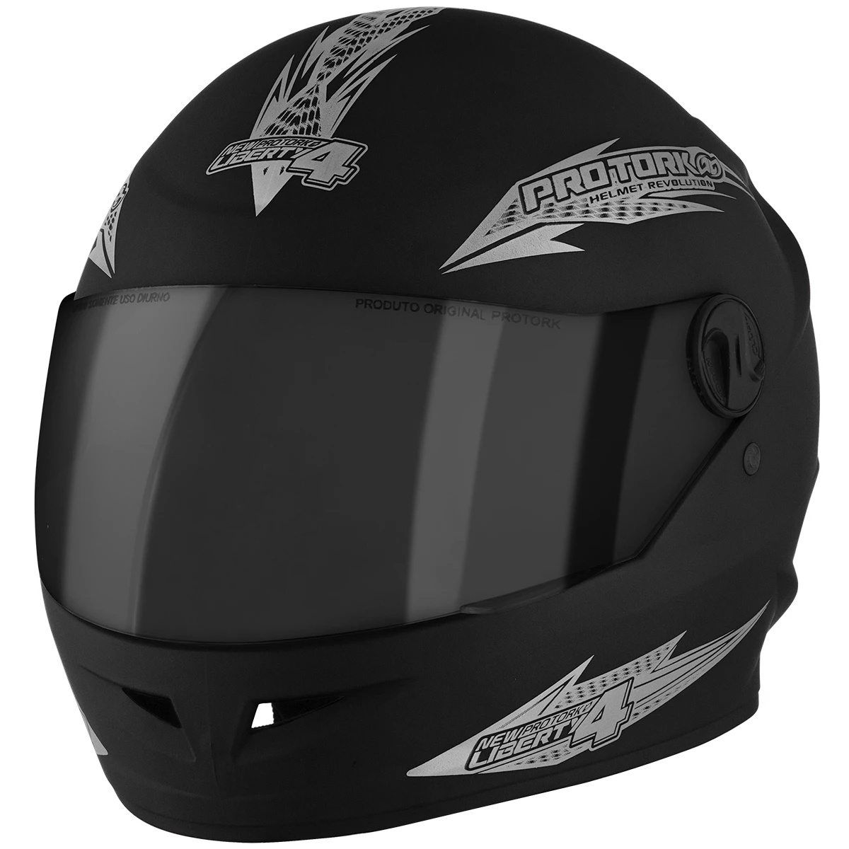 Capacete Custom Pro Tork Coquinho Preto