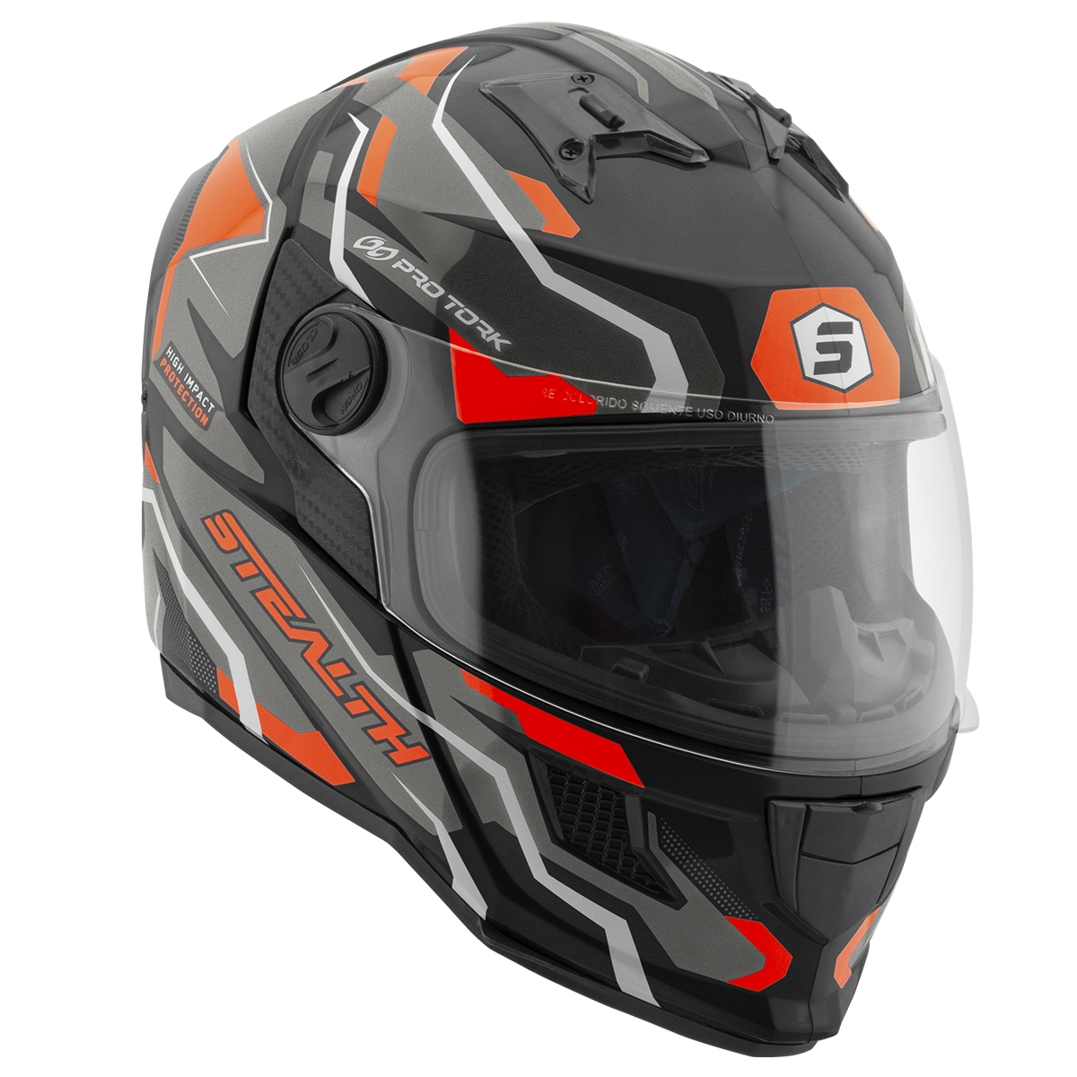 DRT KLASH９LOW - STEALTH NM GILL - CAPACETE-FECHADO-PRO-TORK-
