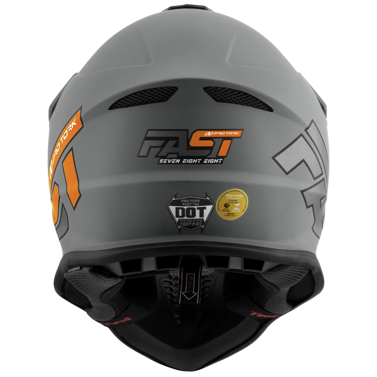 Compre Capacete Motocross Pro Tork Fast 788 Gray Fosco Sportbay