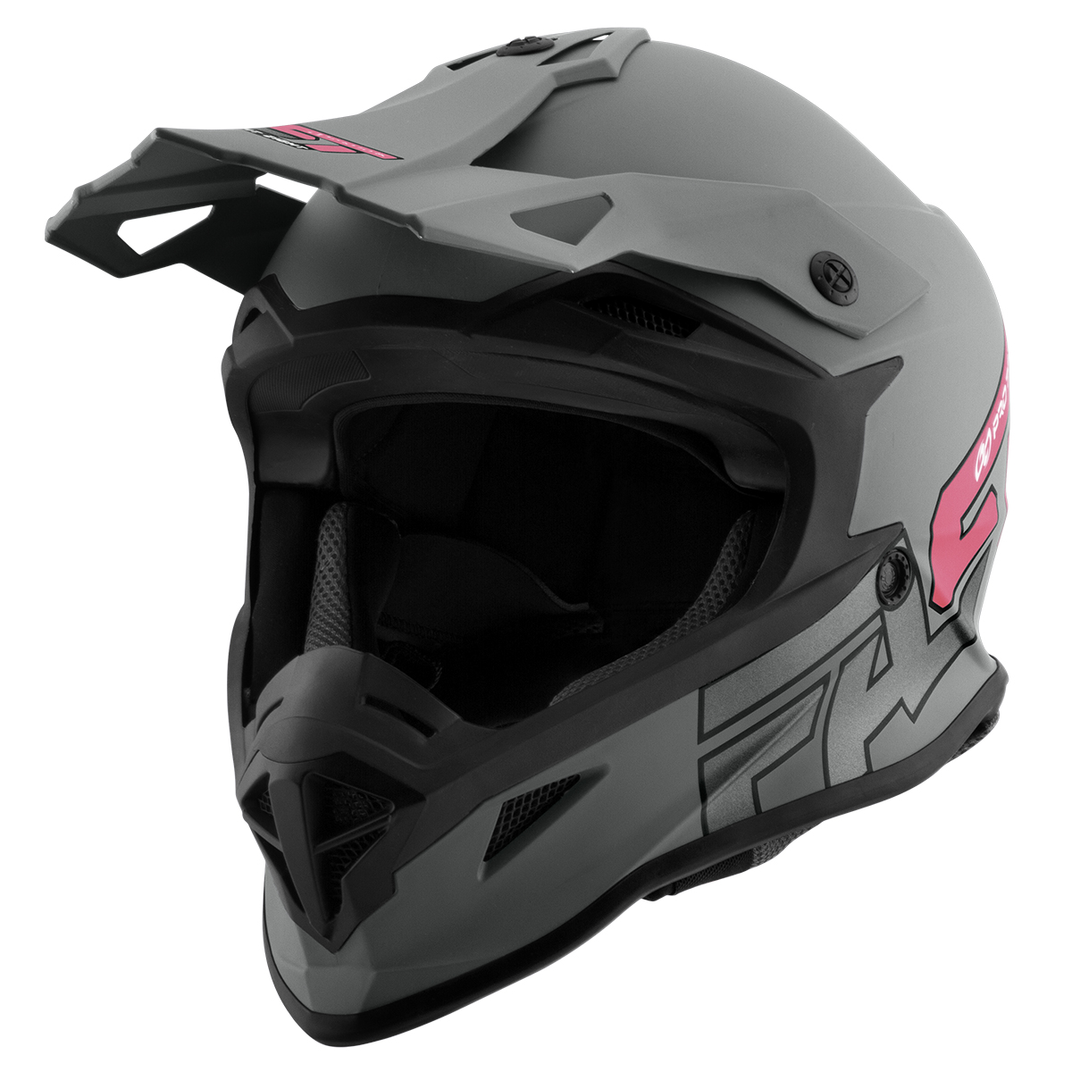 Capacete Off Road Motocross Trilha Enduro Pro Tork Fast 788 Grey