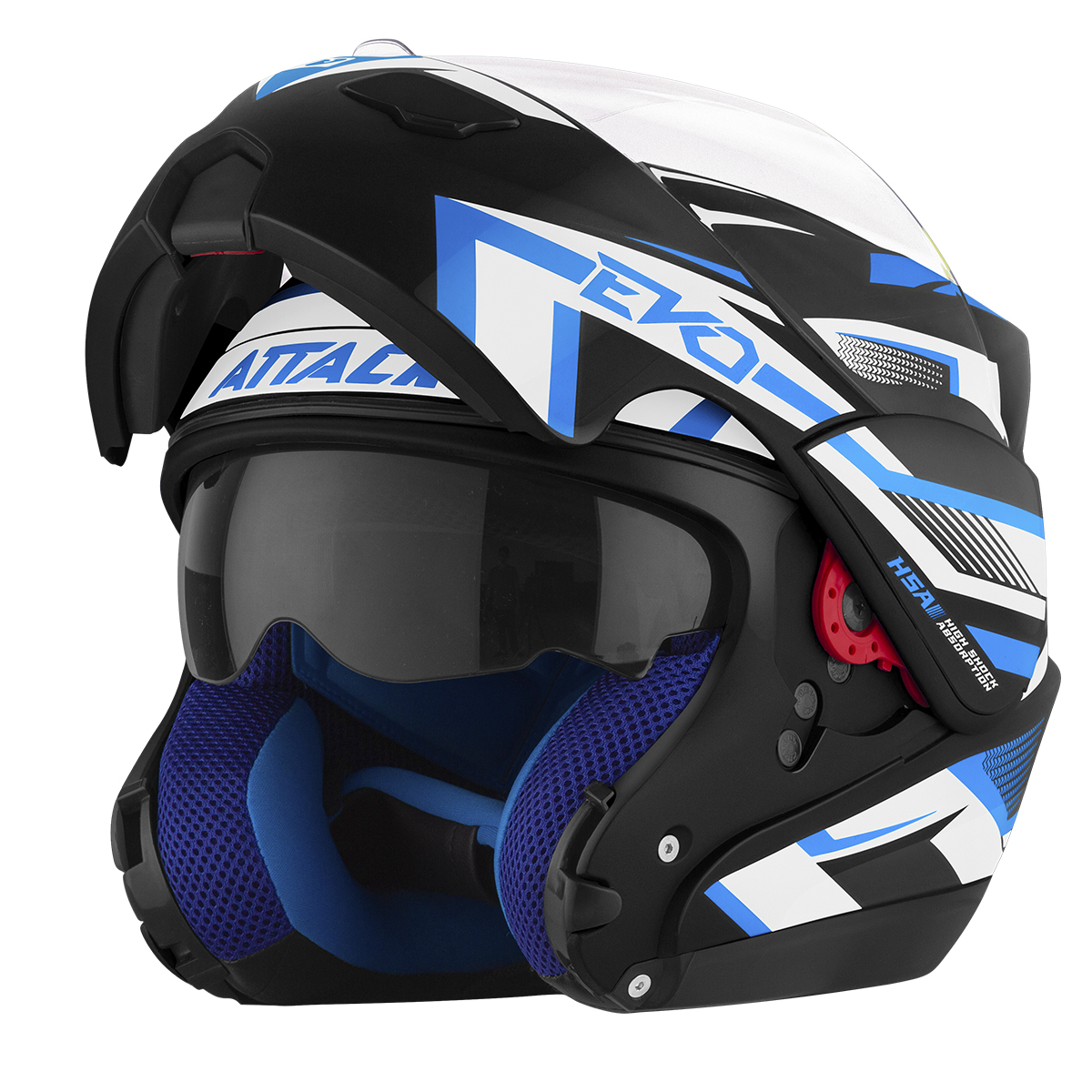 Capacete Escamoteável Pro Tork Attack Evo Robocop Gladiador