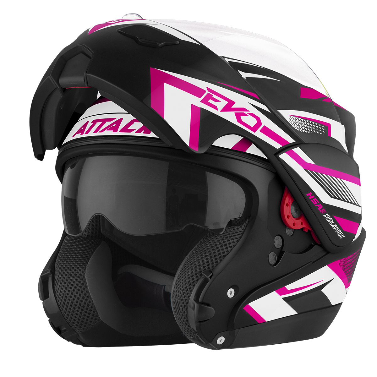 Capacete Escamoteável Pro Tork Attack Evo Robocop Gladiador