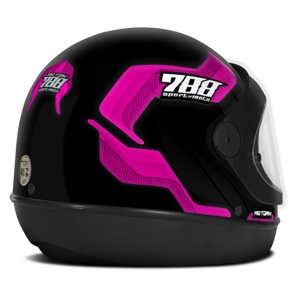 WAKO'S SUPER SG & プレーキ プロテクターセット CAPACETE-SPORTMOTO788-ROSA6-