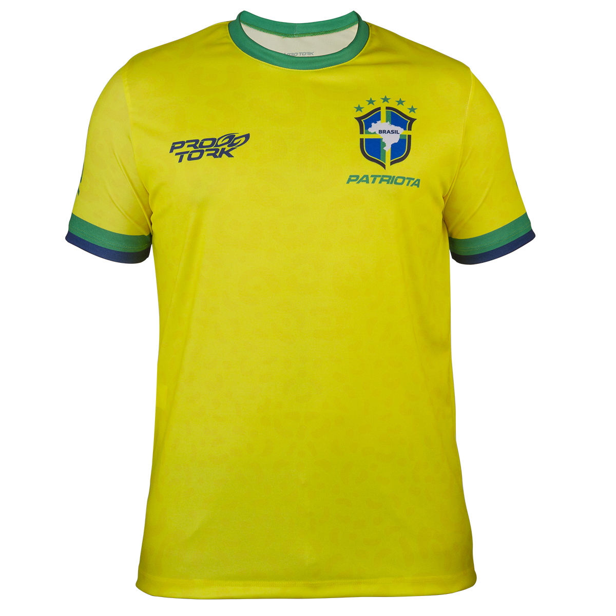 Camiseta Seleção Brasil Copa 2022 Feminino Baby Look Adulto Pro Tork