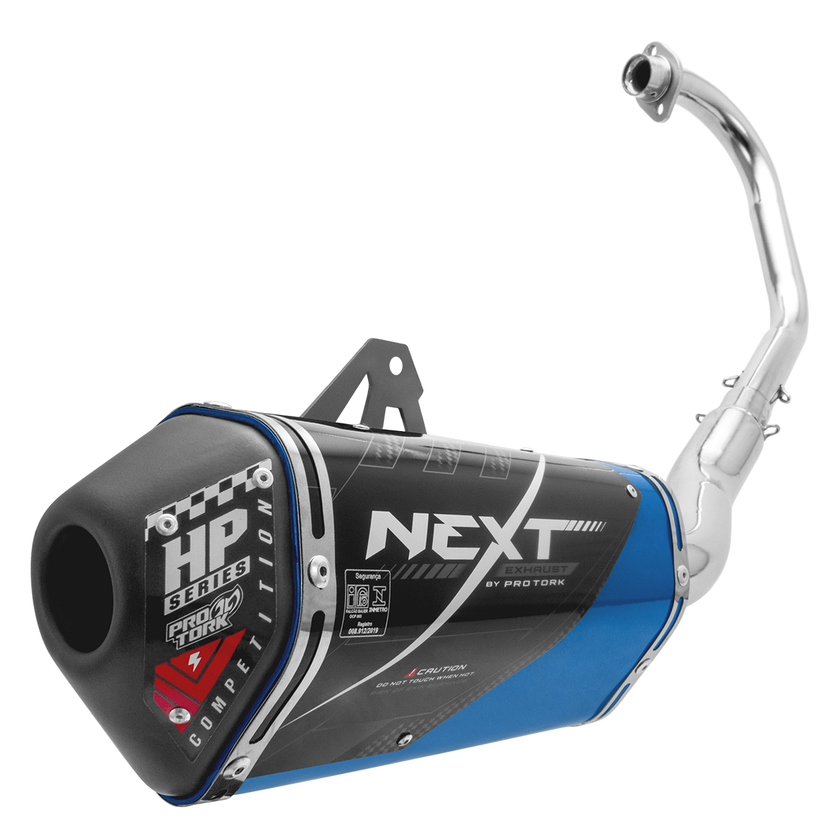 Escapamento Pro Tork Next Dual Hp Series Titan 150 Esd 2004/08
