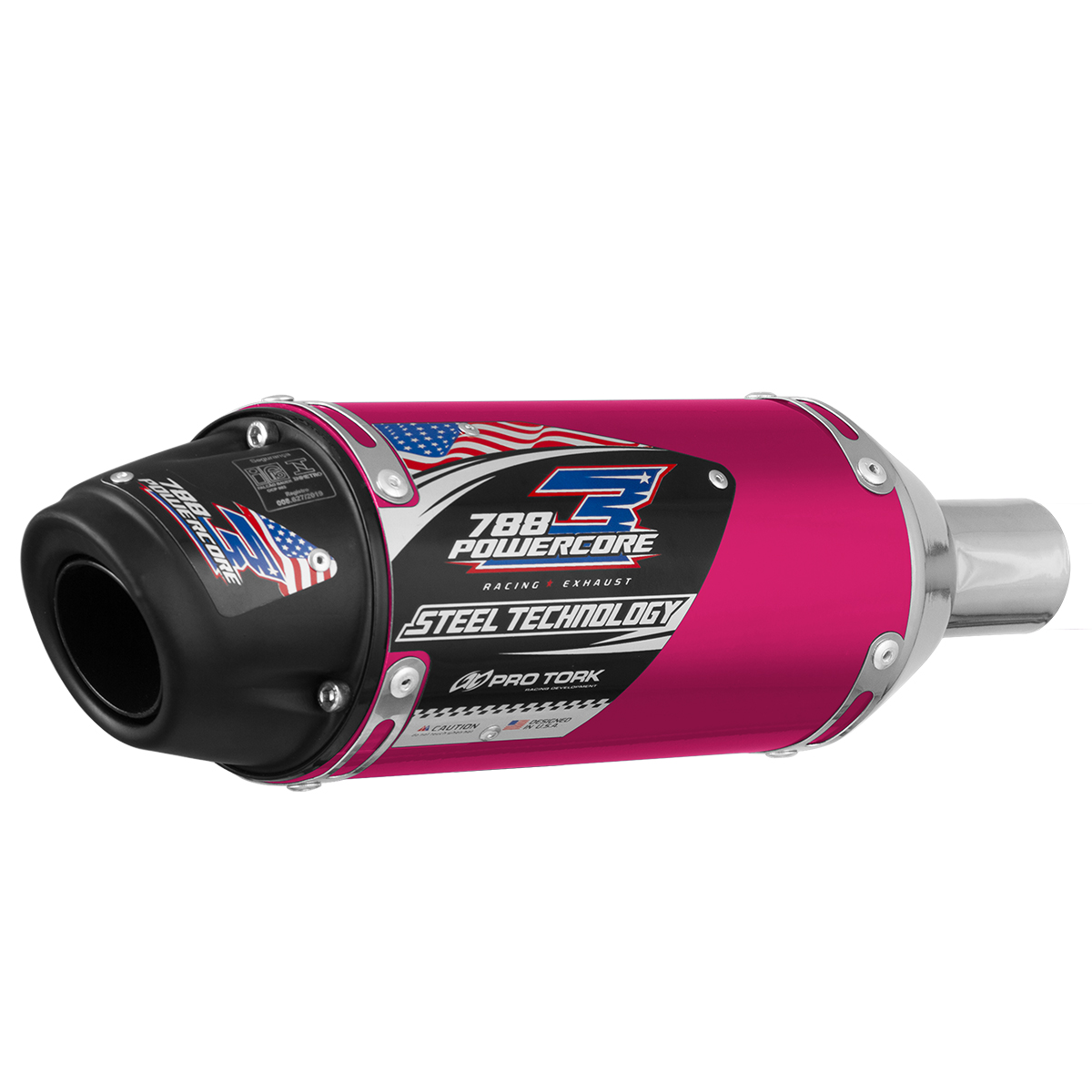 Escapamento Pro Tork Powercore 3 Steel Technology Biz 125 2006/10