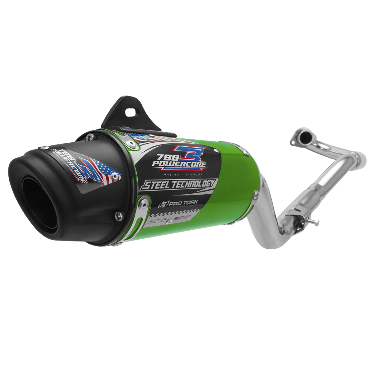 Escapamento Pro Tork Powercore 3 Steel Technology XR 250 Tornado