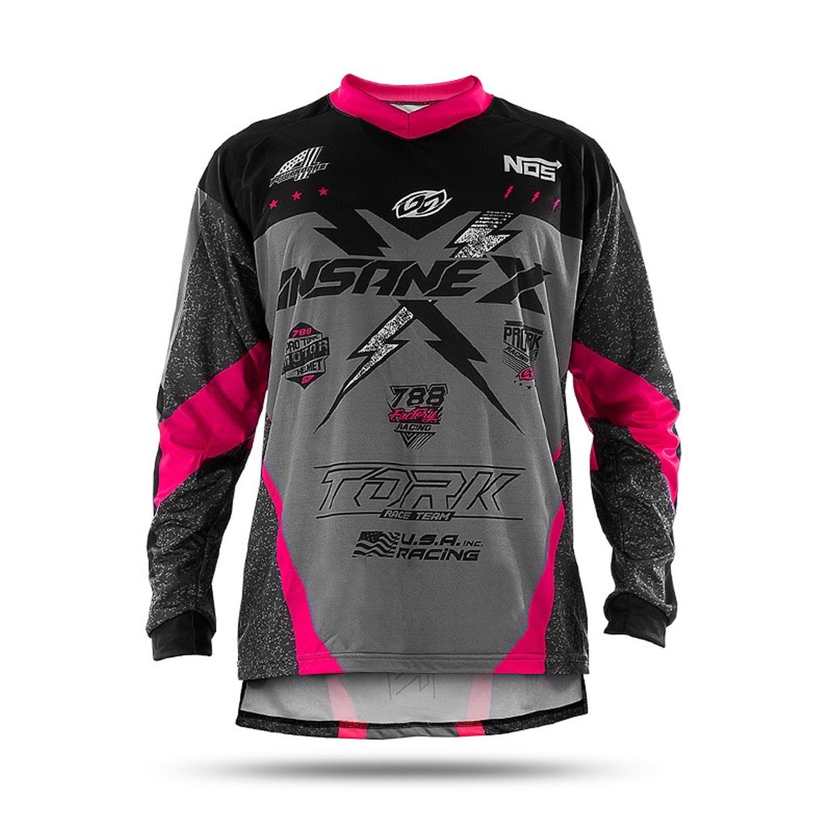 Camisa Off Road Motocross Trilha Piloto Adulto Pro Tork Insane X
