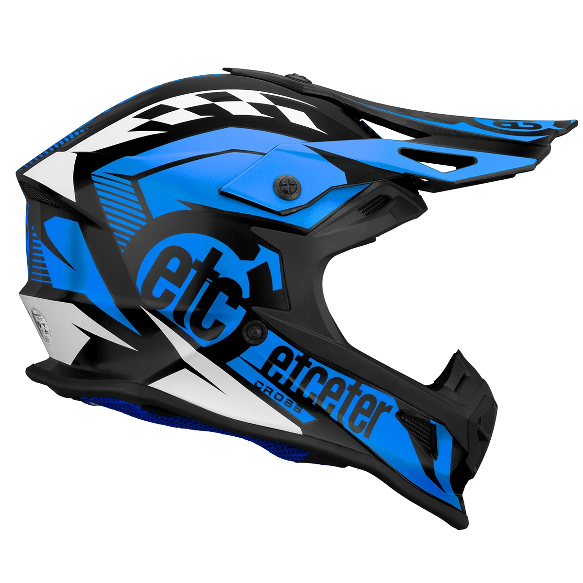 caballete Motocross enduro biketek azul - Neuromoto