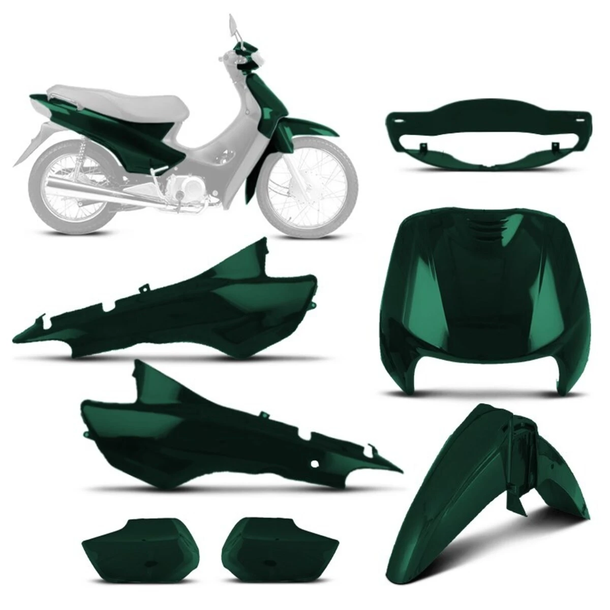 Adesivo Kit Biz 125 2007 a 2010 Honda personalizado