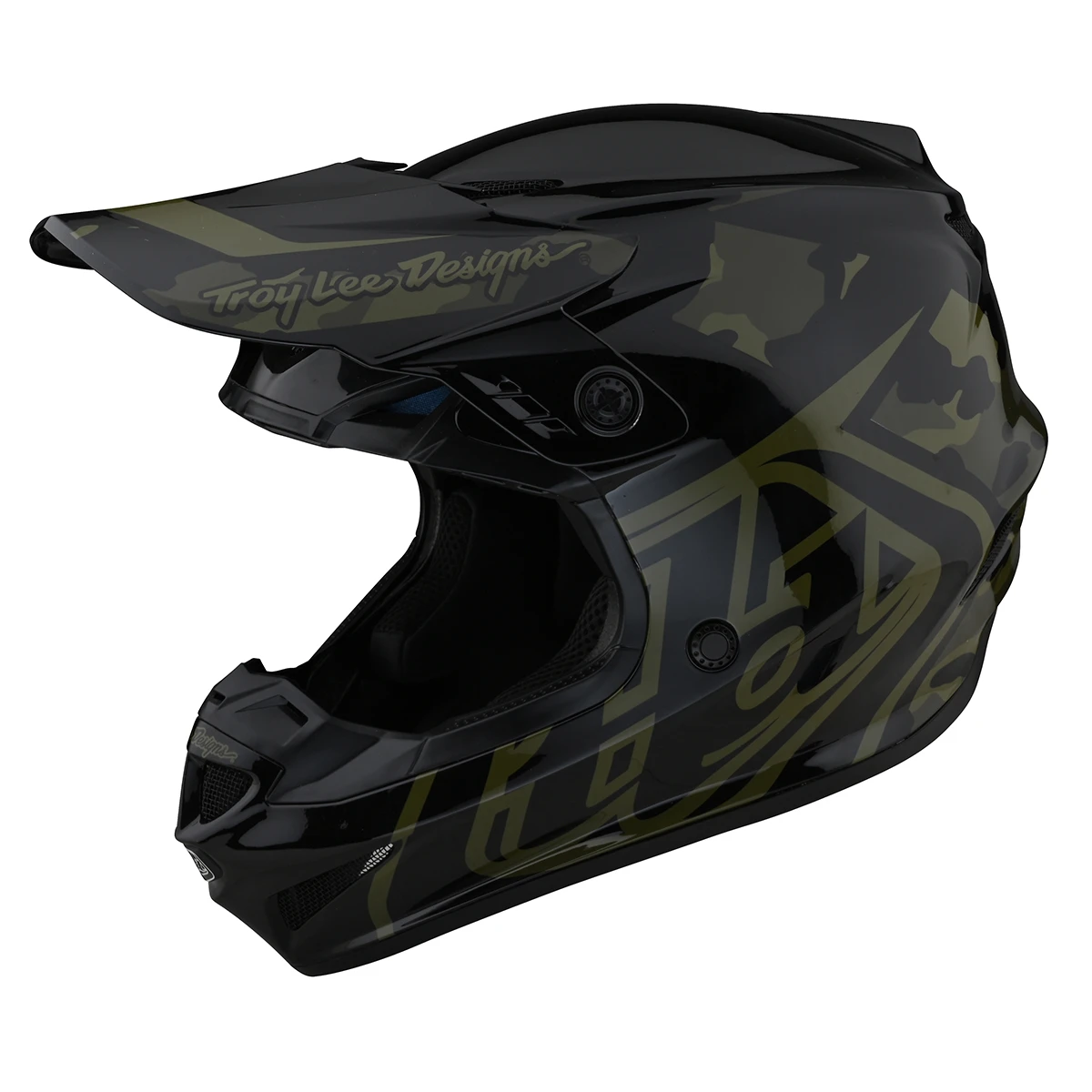 Capacete TLD 1 GP Overload Camo Army Troy Lee
