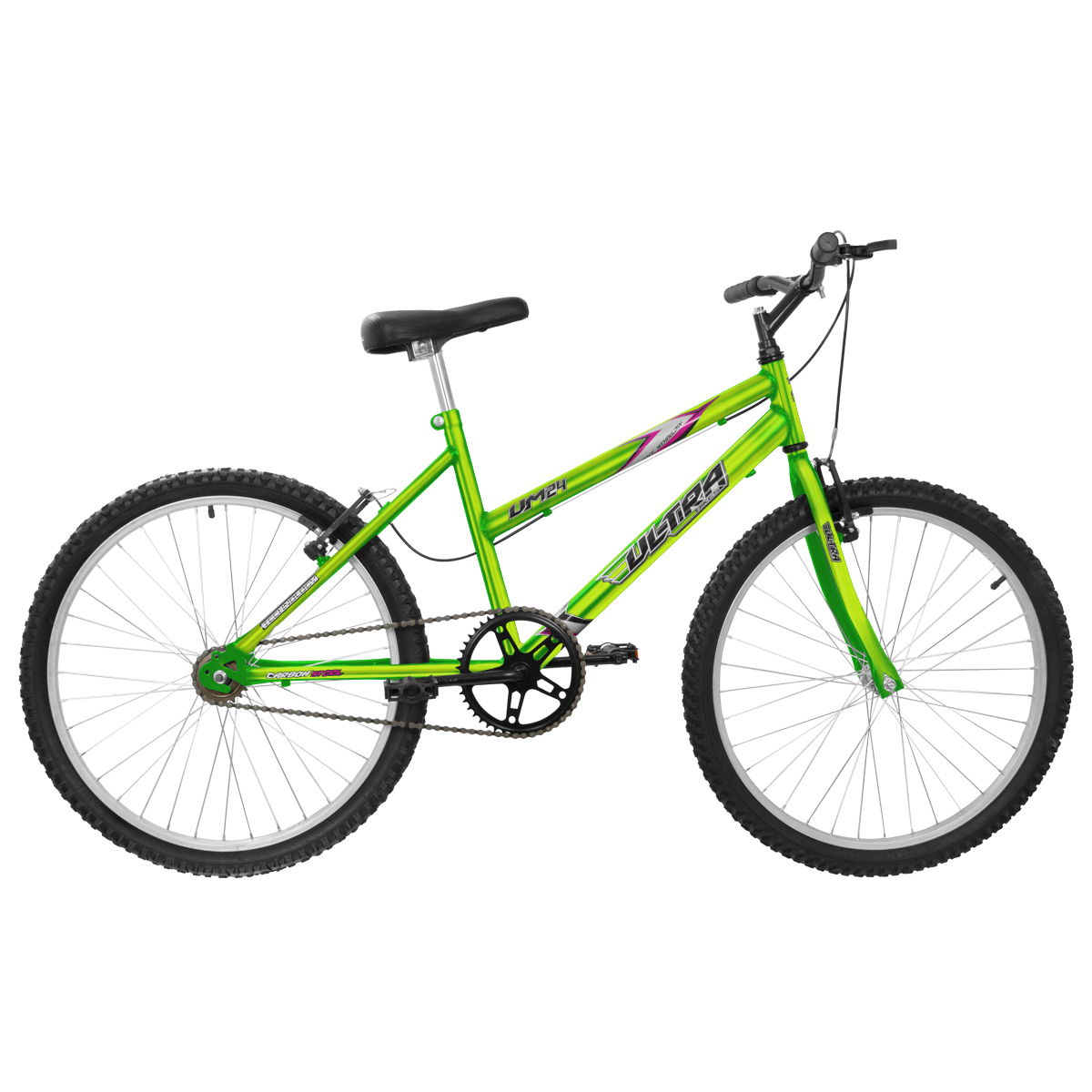Bicicleta Aro 24 Ultra Bikes Feminina Chrome Line [sem Marchas]