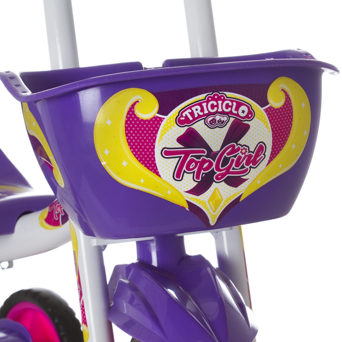 Triciclo Infantil Ultra Bike Top Girl Pro Tork - TUJ-04BCRS